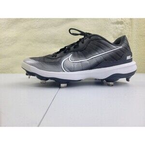 Nike Alpha Huarache Varsity 4 Low Mens Metal Baseball Cleats DJ6516-010 Size 9